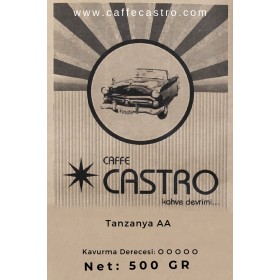 Castro Tanzanya Nitelikli Kahve  500 Gr.